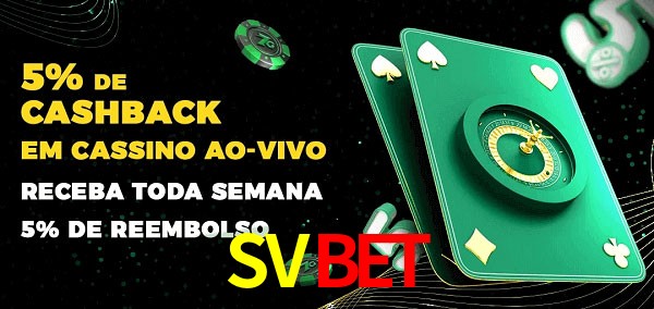 Promoções do cassino ao Vivo SVBET
